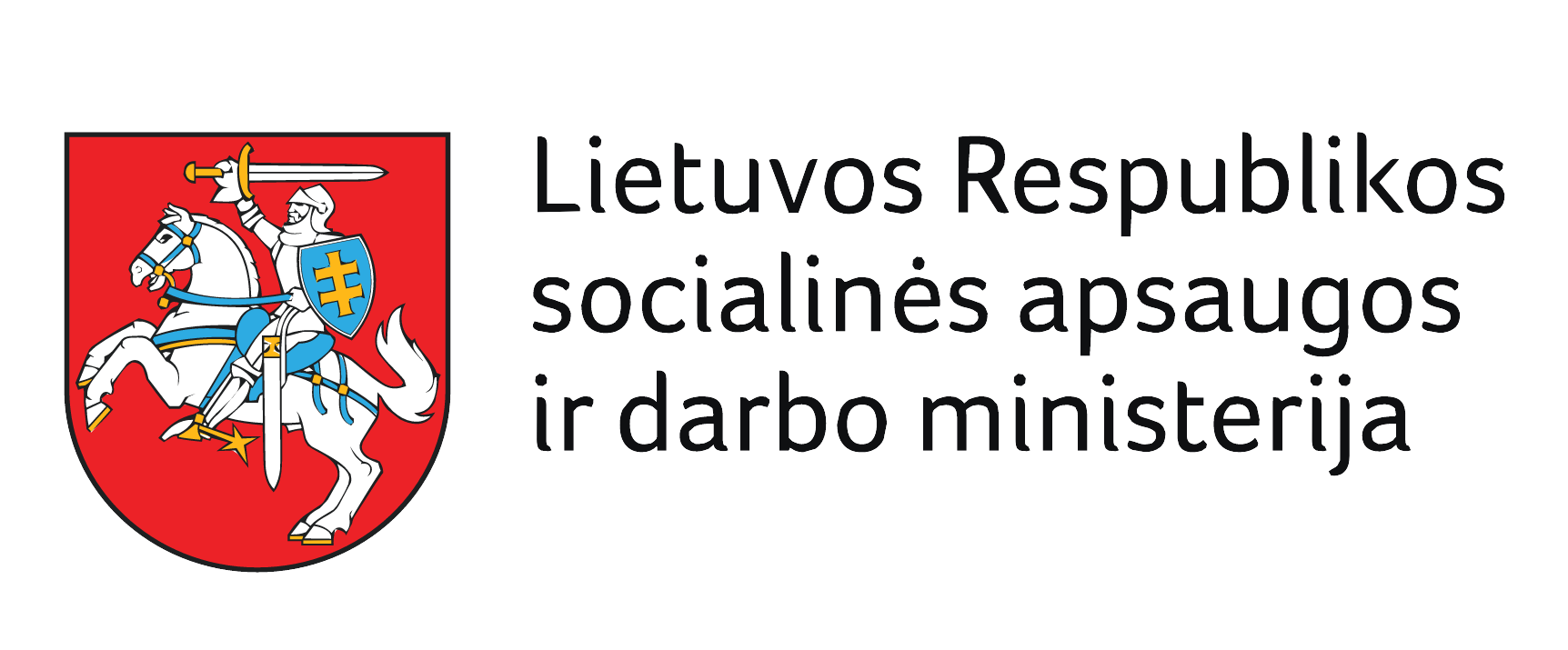 Lietuvos Respublikos socialinės apsaugos ir darbo ministerijos logotipas